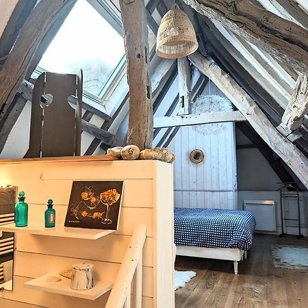 La Bi-Coque Du Courtgain, Charmante Et Atypique Сен-Валери-сюр-Сомм Экстерьер фото